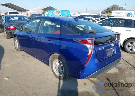 2017 Toyota Prius из США, поврежденный, VIN JTDKBRFU2H3056551